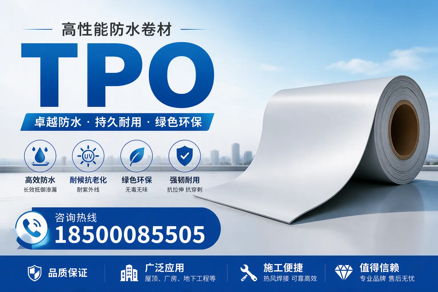 TPO材料的环保特性及其在临夏的应用